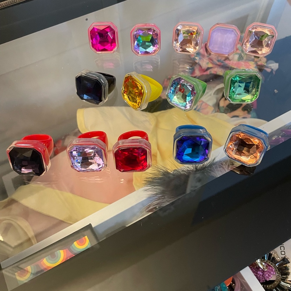Source Unknown Multicolor Gemstone Rings - Picture 12 of 17